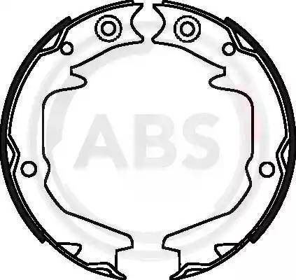 A.B.S. 9003 - Комплект гальм, ручник, парковка autocars.com.ua