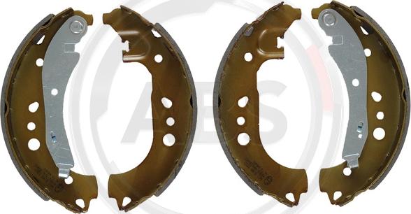 A.B.S. 9411 - Комплект гальм, барабанний механізм autocars.com.ua