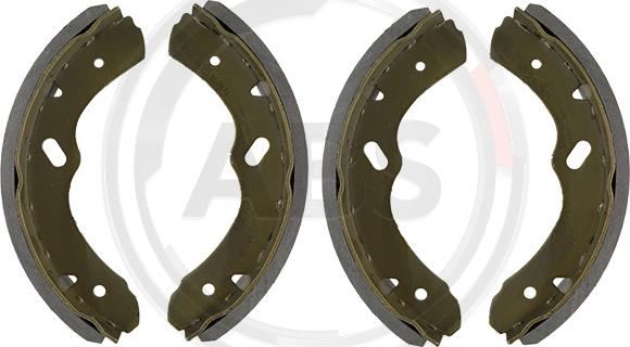 A.B.S. 9438 - Комплект гальм, барабанний механізм autocars.com.ua