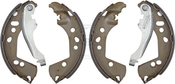 A.B.S. 9447 - Комплект гальм, барабанний механізм autocars.com.ua