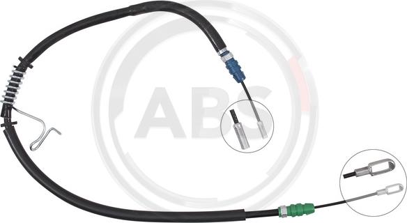 A.B.S. K10092 - Трос, гальмівна система autocars.com.ua