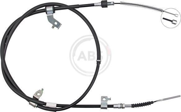 A.B.S. K10172 - Трос, гальмівна система autocars.com.ua