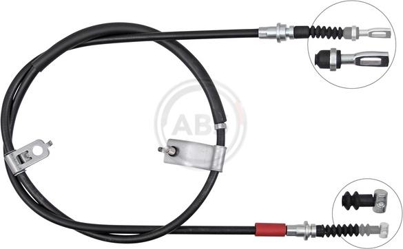 A.B.S. K10190 - Трос, гальмівна система autocars.com.ua