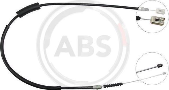 A.B.S. K12397 - Трос, гальмівна система autocars.com.ua
