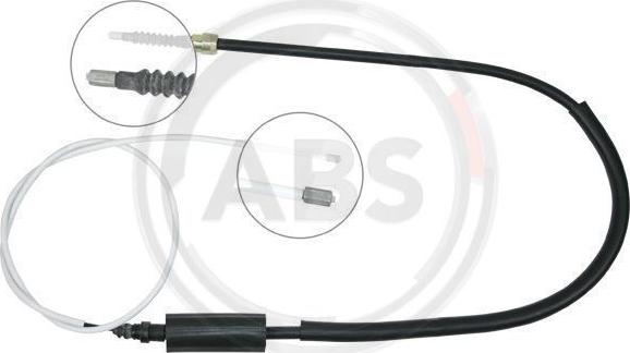 A.B.S. K12408 - Трос, гальмівна система autocars.com.ua