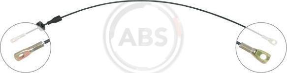 A.B.S. K12461 - Тросик, cтояночный тормоз autodnr.net