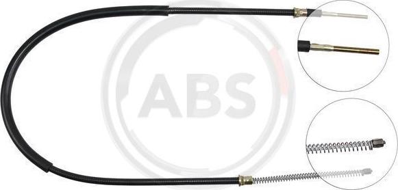 A.B.S. K12597 - Трос, гальмівна система autocars.com.ua