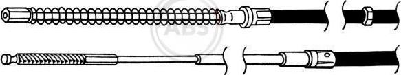 A.B.S. K12736 - Трос, гальмівна система autocars.com.ua