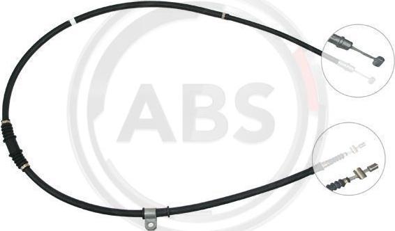 A.B.S. K14897 - Трос, гальмівна система autocars.com.ua