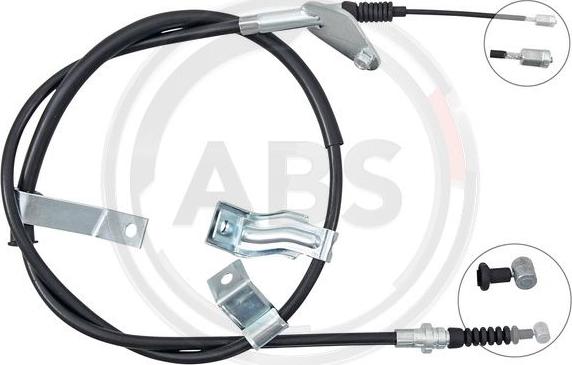 A.B.S. K16064 - Трос, гальмівна система autocars.com.ua