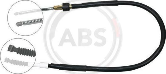 A.B.S. K16327 - Трос, гальмівна система autocars.com.ua