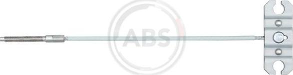 A.B.S. K17021 - Тросик, cтояночный тормоз avtokuzovplus.com.ua