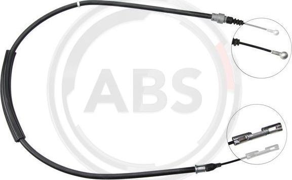 A.B.S. K18547 - Трос, гальмівна система autocars.com.ua
