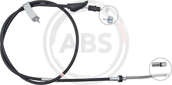 A.B.S. K19050 - Трос, гальмівна система autocars.com.ua