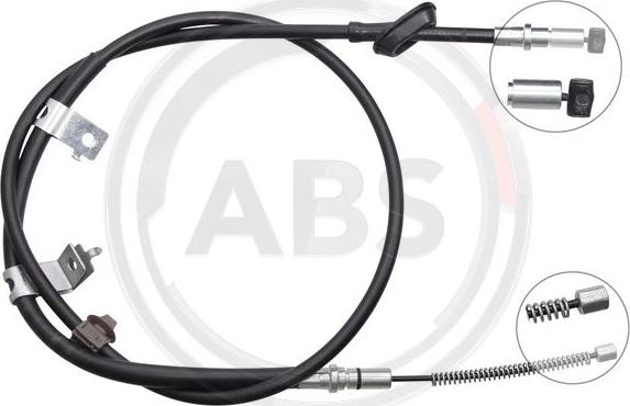 A.B.S. K19137 - Трос, гальмівна система autocars.com.ua