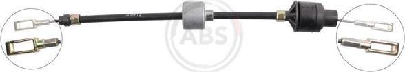 A.B.S. K20250 - Трос, управління зчепленням autocars.com.ua