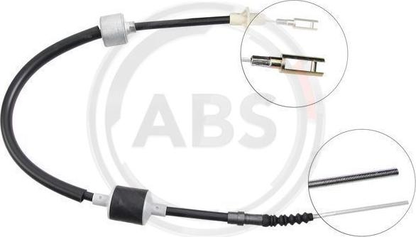 A.B.S. K20420 - Трос, управління зчепленням autocars.com.ua