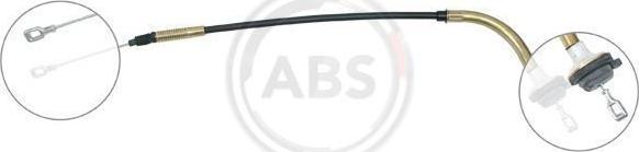 A.B.S. K20550 - Трос, управління зчепленням autocars.com.ua
