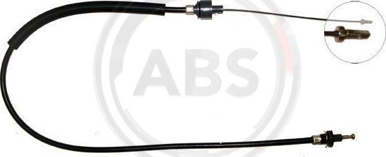 A.B.S. K21500 - Трос зчеплення FORD TRANSIT вир-во ABS autocars.com.ua