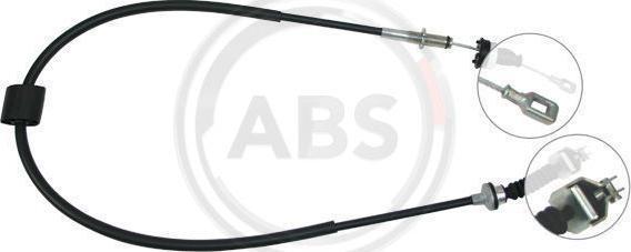 A.B.S. K22610 - Трос, управління зчепленням autocars.com.ua