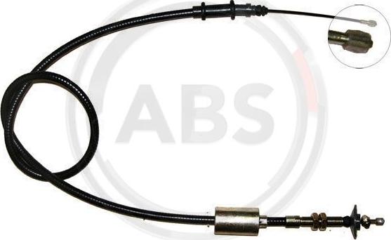 A.B.S. K23670 - Трос, управління зчепленням autocars.com.ua