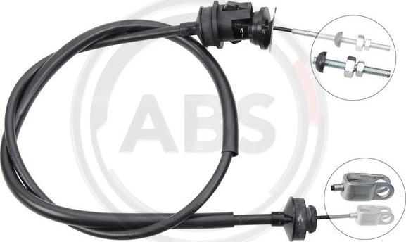 A.B.S. K28062 - Трос, управління зчепленням autocars.com.ua