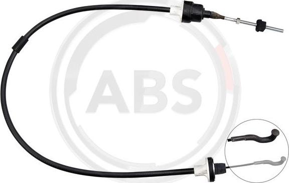 A.B.S. K28360 - Трос, управління зчепленням autocars.com.ua