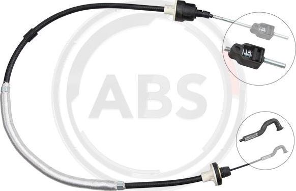 A.B.S. K28370 - Трос, управління зчепленням autocars.com.ua