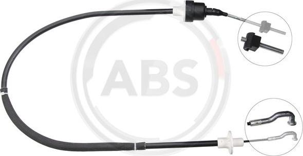 A.B.S. K28390 - Трос, управління зчепленням autocars.com.ua