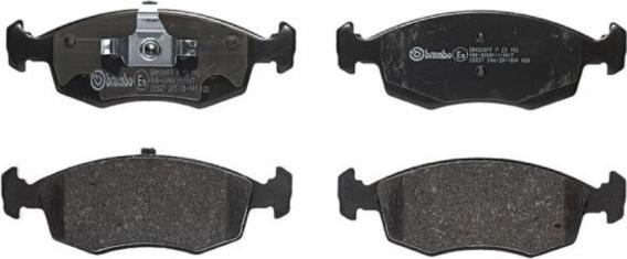 A.B.S. P 23 192 - Гальмівні колодки, дискові гальма autocars.com.ua