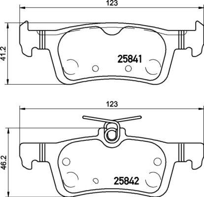 A.B.S. P24204 - Тормозные колодки, дисковые, комплект avtokuzovplus.com.ua