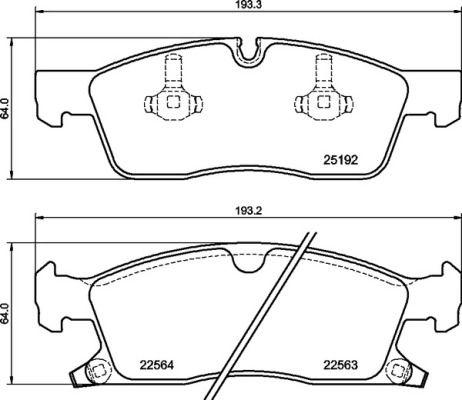 A.B.S. P 37 027 - Гальмівні колодки, дискові гальма autocars.com.ua