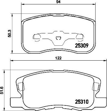 A.B.S. P54046 - Гальмівні колодки, дискові гальма autocars.com.ua