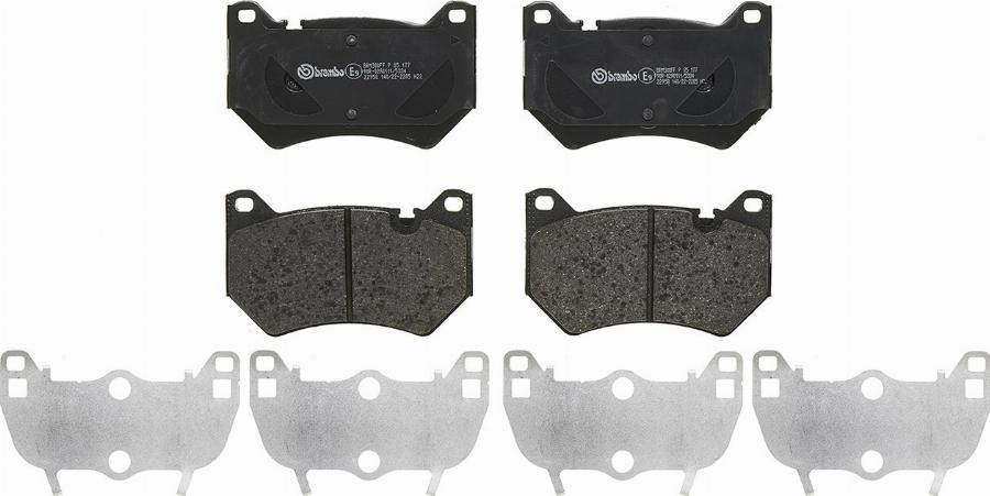 A.B.S. P 85 177 - Гальмівні колодки, дискові гальма autocars.com.ua