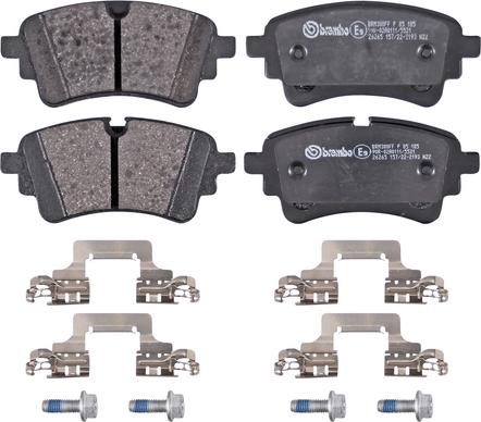 A.B.S. P 85 185 - Тормозные колодки, дисковые, комплект avtokuzovplus.com.ua