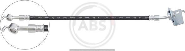 A.B.S. SL 1033 - Тормозной шланг avtokuzovplus.com.ua