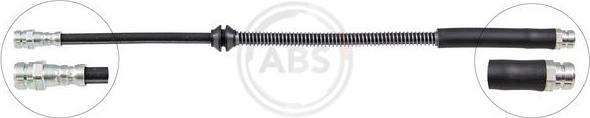 A.B.S. SL 1217 - Гальмівний шланг autocars.com.ua