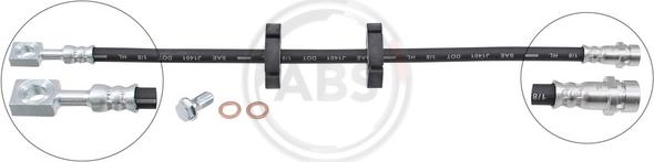 A.B.S. SL 1307 - Гальмівний шланг autocars.com.ua