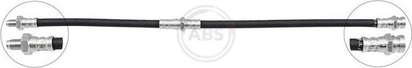 A.B.S. SL 2707 - Гальмівний шланг autocars.com.ua