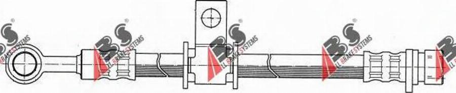 A.B.S. SL3399 - Гальмівний шланг autocars.com.ua