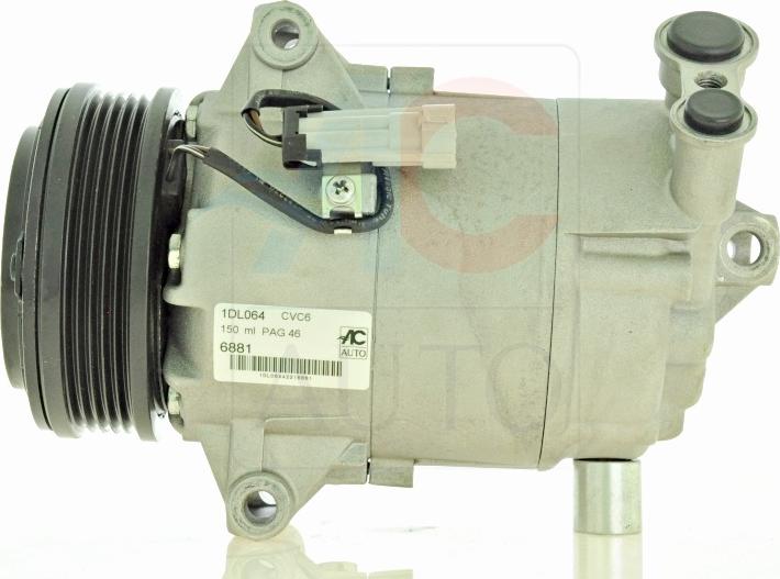 ACAUTO AC-01DL064 - Компресор, кондиціонер autocars.com.ua