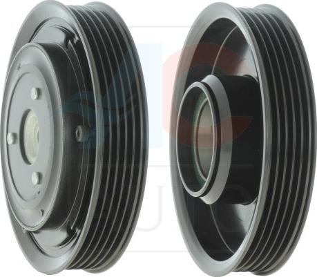 ACAUTO AC-06HA27 - Електромагнітне зчеплення, компресор autocars.com.ua