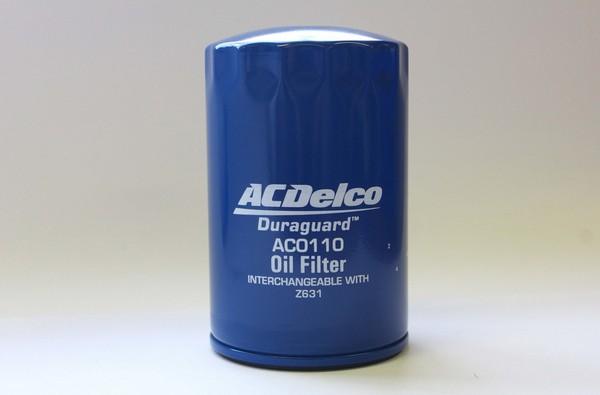 ACDelco AC0110 - Масляний фільтр autocars.com.ua