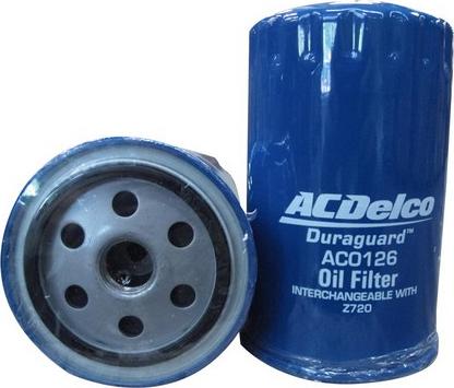 ACDelco AC0126 - Масляний фільтр autocars.com.ua