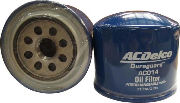 ACDelco AC014 - Масляний фільтр autocars.com.ua