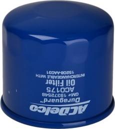 ACDelco AC0175 - Масляний фільтр autocars.com.ua