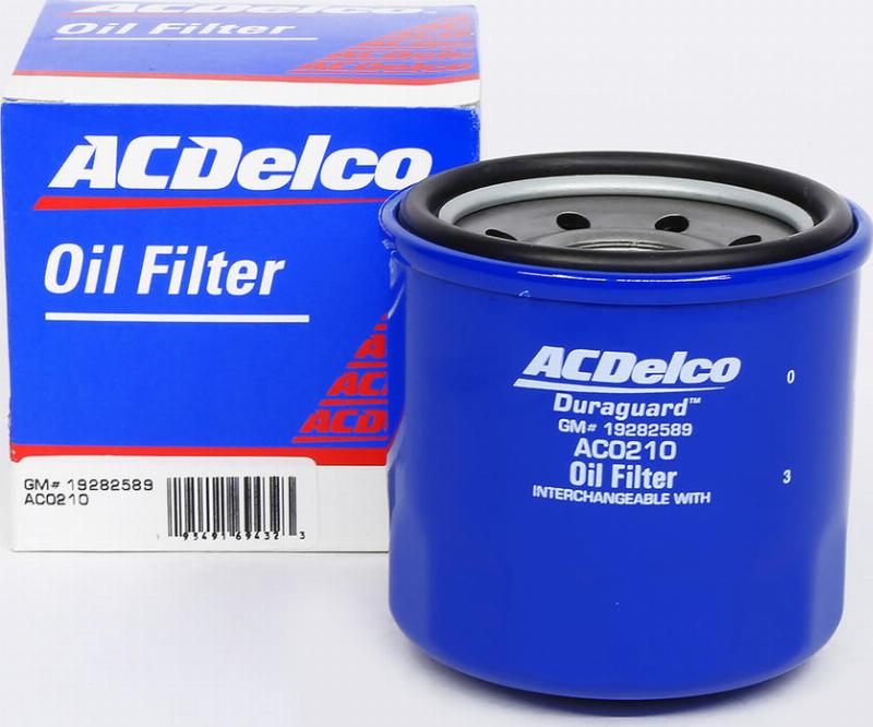 ACDelco AC0210 - Масляний фільтр autocars.com.ua