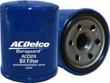 ACDelco AC026 - Масляний фільтр autocars.com.ua