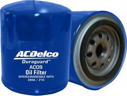 ACDelco AC09 - Масляный фильтр autodnr.net