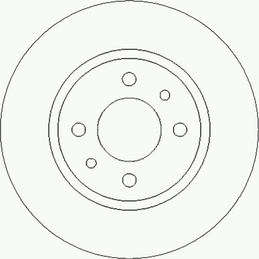 ACDelco AC2009D - Гальмівний диск autocars.com.ua